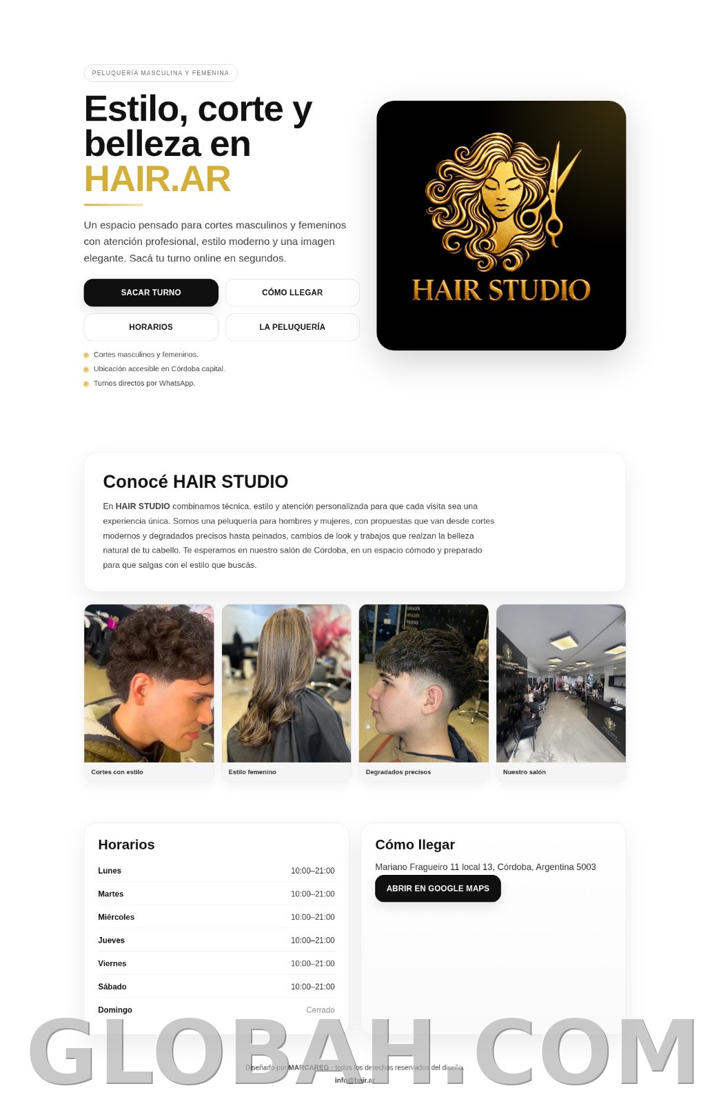 HAIR STUDIO PELUQUERIA UNISEX